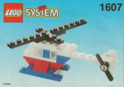 LEGO Basic 1607 Helicopter set