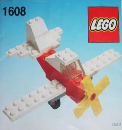 LEGO Universal Building Set 1608 Aeroplane set