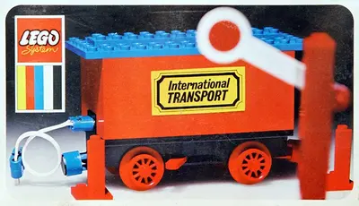 LEGO Trains 161 Battery Wagon set