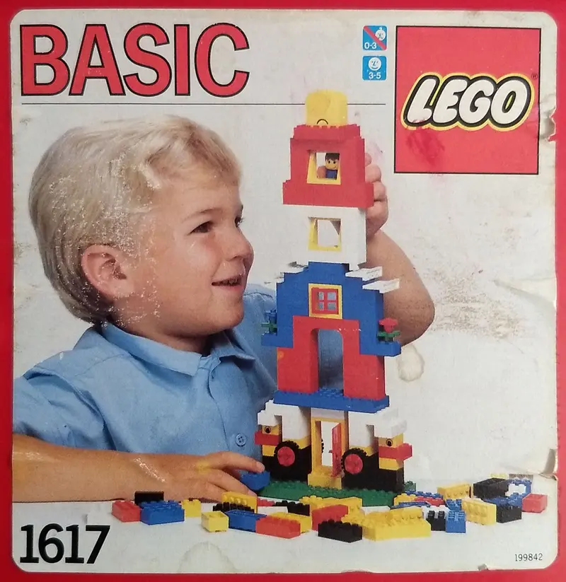 LEGO Basic 1617 Small Bucket set