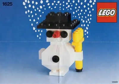 LEGO Basic 1625 Snowman set