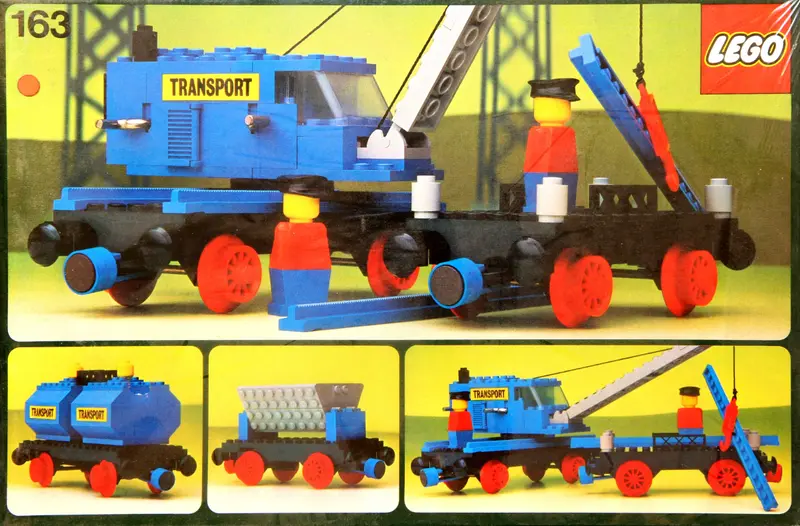 LEGO Trains 163 Cargo Wagon set