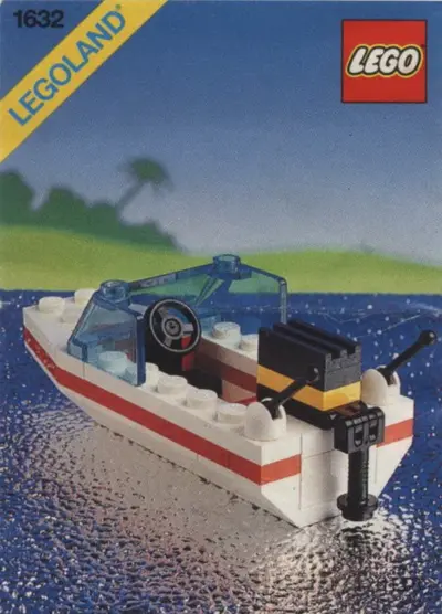 LEGO Town 1632 Speedboat set