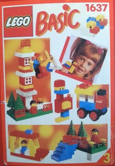 LEGO Basic 1637 Basic Building Set, 3+ set