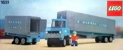 LEGO Town 1651 Maersk Line Container Lorry set