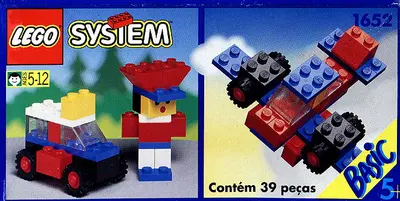 LEGO Basic 1652 Mini Box, 5+ set