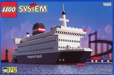 LEGO Promotional 1660 Kronprins Frederik Ferry set