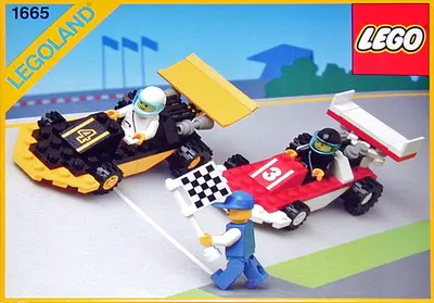 LEGO Town 1665 Dual FX Racers set
