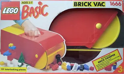 LEGO Basic 1666 Brick Vac set
