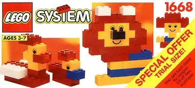 LEGO Basic 1668 Special Offer Trial Size set