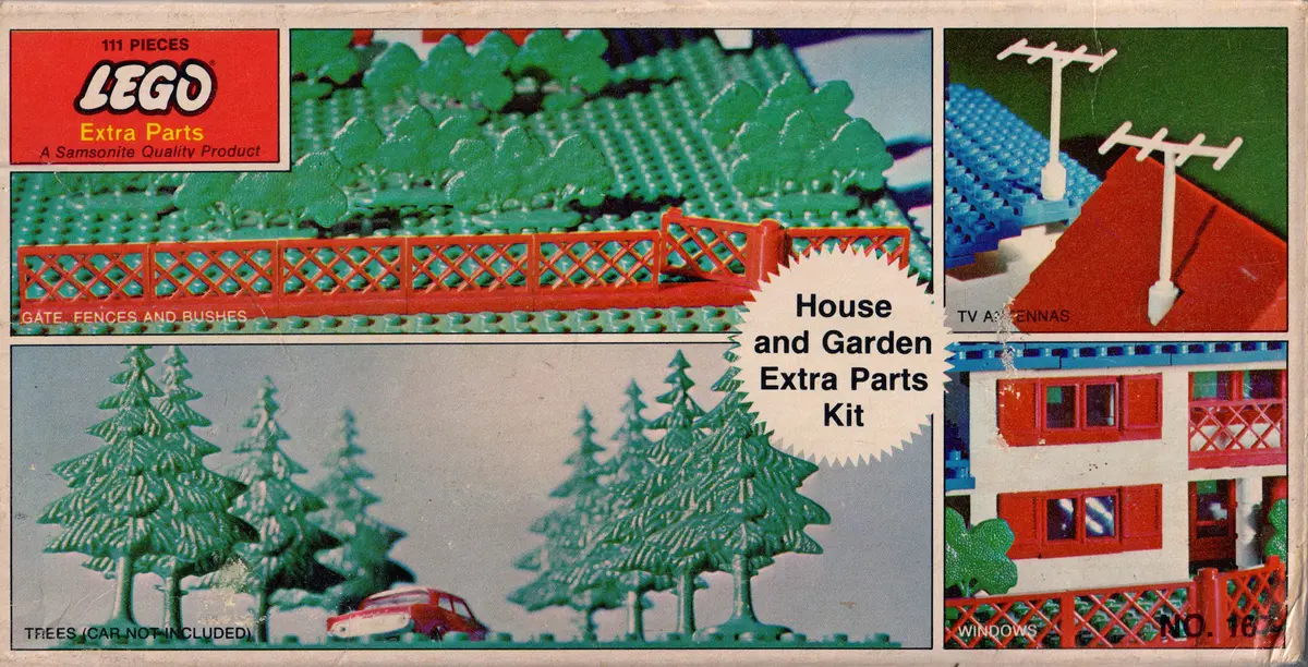 LEGO Samsonite 167 House and Garden Extra Parts Kit set