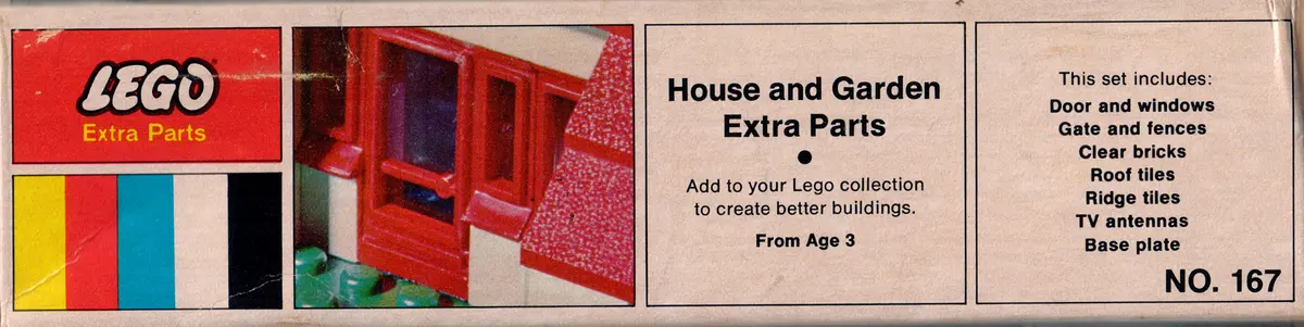 LEGO Samsonite 167 House and Garden Extra Parts Kit set, image 5