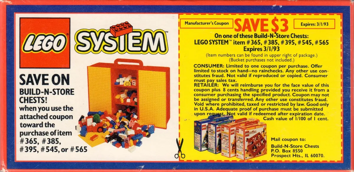 LEGO Basic 1670 Trial Size Box set, image 2