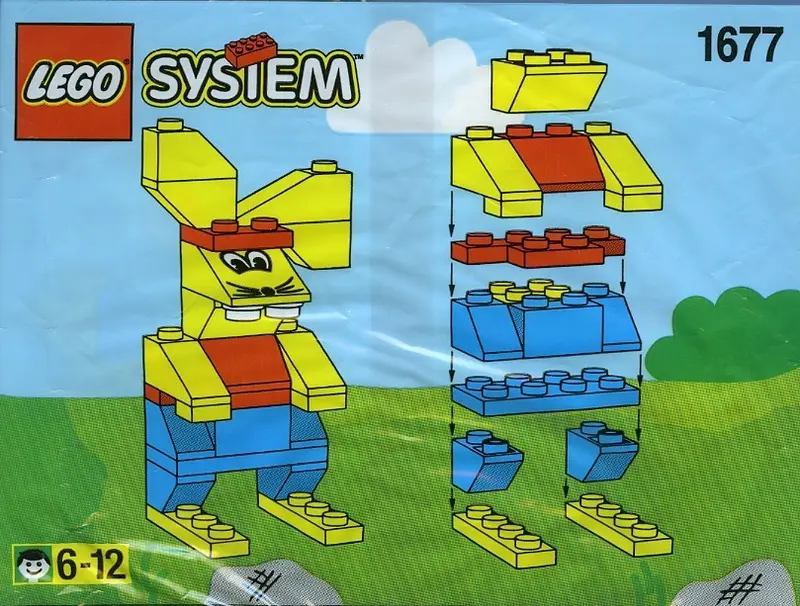LEGO Basic 1677 Rabbit set