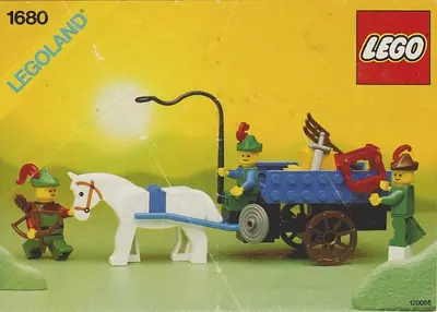 LEGO Castle 1680 Crusader's Cart set