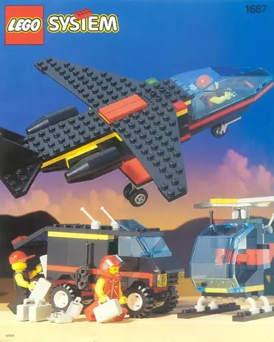 LEGO Town 1687 Midnight Transport set