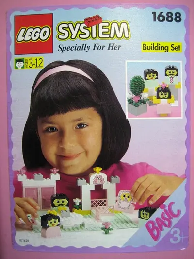 LEGO Basic 1688 Large Play Bucket, 3+ set