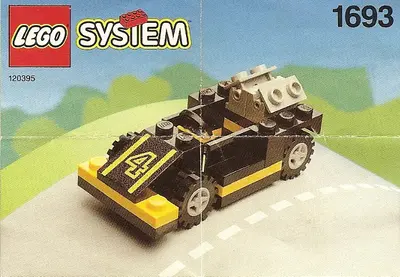 LEGO Town 1693 Racing Car set