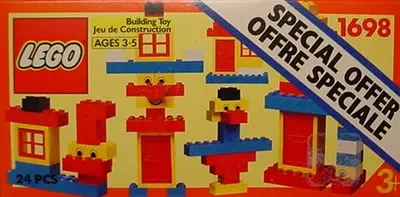 LEGO Basic 1698 Basic Building Set 3+, Special Offer set