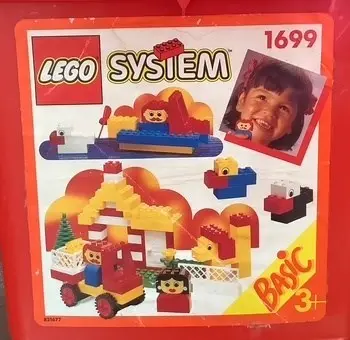 LEGO Basic 1699 Small Bucket, 3+ set