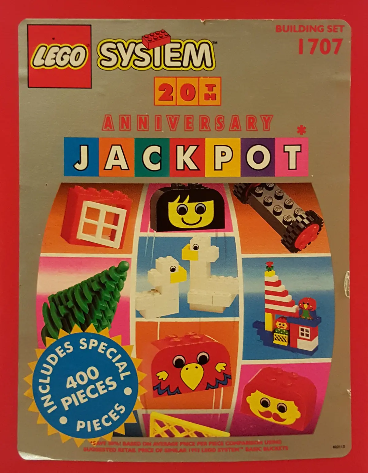 LEGO Basic 1707 20th Anniversary Jackpot Bucket set