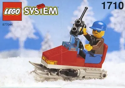 LEGO Town 1710 Snowmobile set