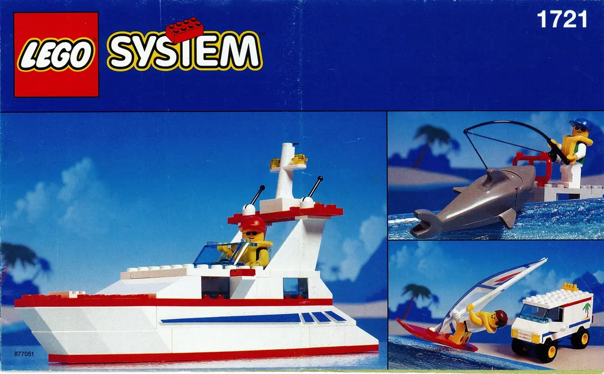 LEGO Town 1721 Sandypoint Marina Value Pack set
