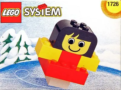 LEGO Basic 1726 Girl set