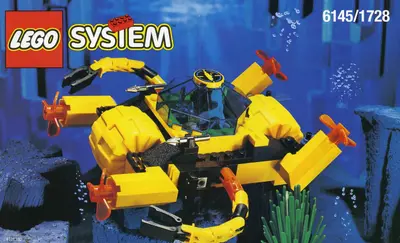 LEGO Aquazone 1728 Crystal Crawler set