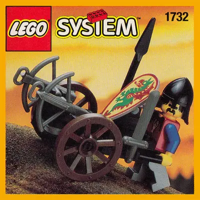 LEGO Castle 1732 Crossbow Cart set