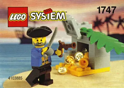 LEGO Pirates 1747 Treasure Surprise set