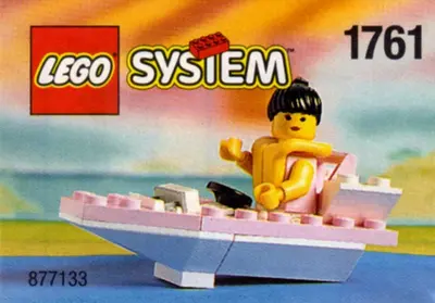 LEGO Town 1761 Paradisa Speedboat set