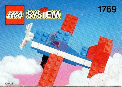 LEGO Basic 1769 Prop plane set