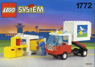 LEGO Town 1772 Airport Container Truck set