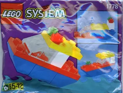 LEGO Basic 1778 Boat set