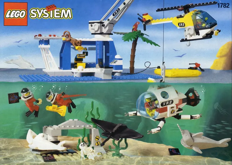 LEGO Town 1782 Discovery Station set
