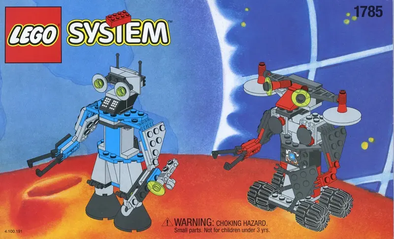 LEGO Space 1785 Crater Critters set