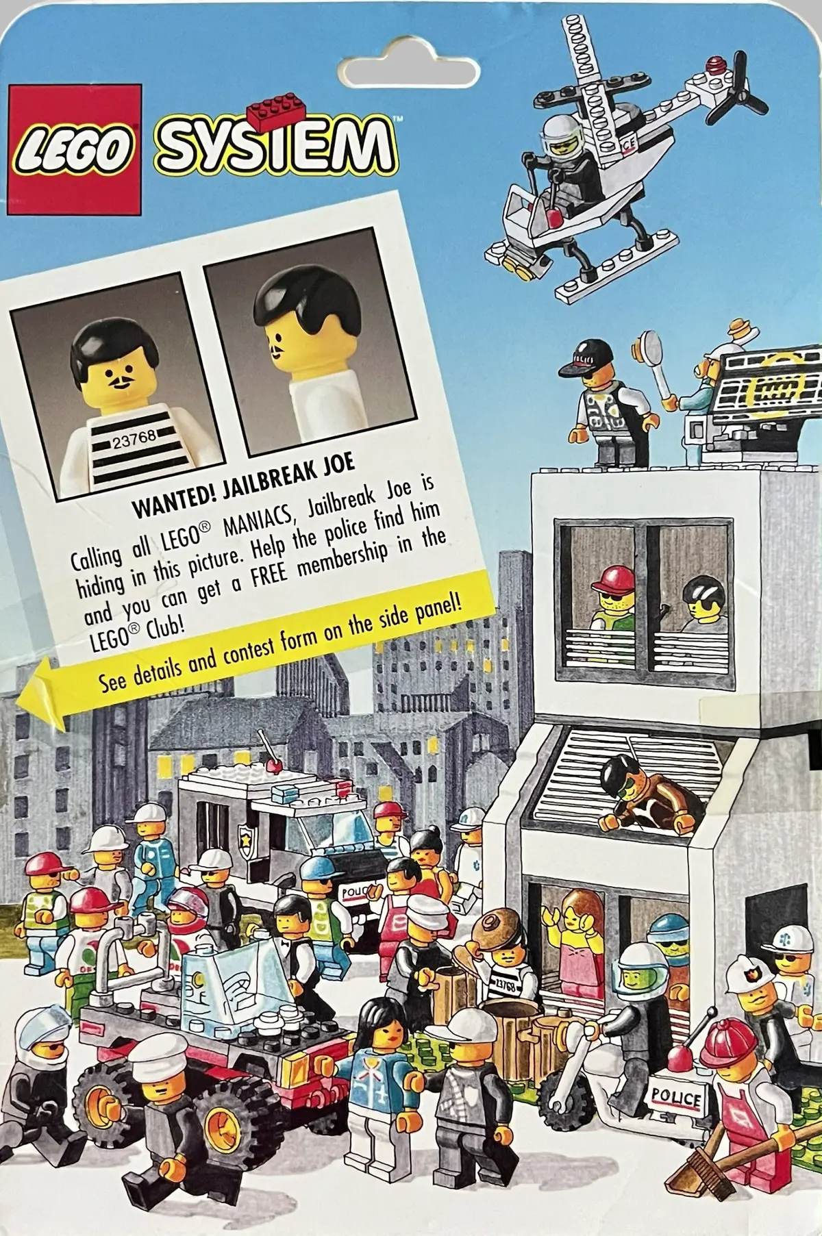 LEGO Town 1786 Jailbreak Joe set, image 2