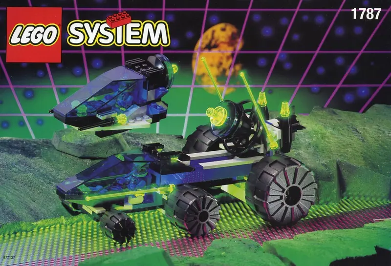 LEGO Space 1787 Crater Cruiser set