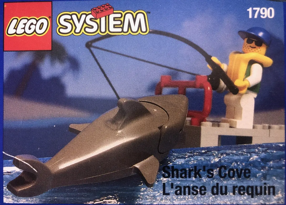 LEGO Town 1790 Shark Fisherman set