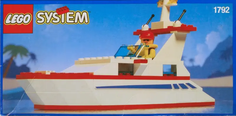 LEGO Town 1792 Pleasure Cruiser set