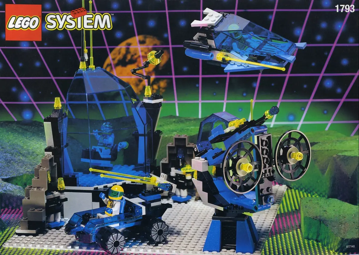 LEGO Space 1793 Space Station Zenon set