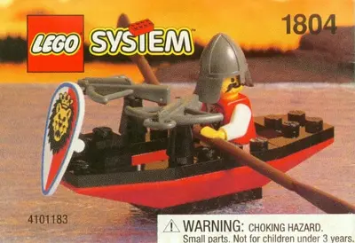 LEGO Castle 1804 Crossbow Boat set