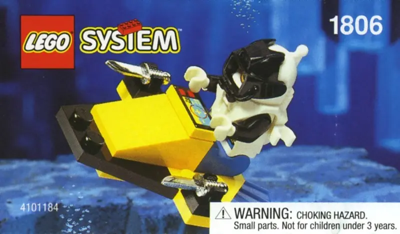 LEGO Aquazone 1806 Underwater Scooter set