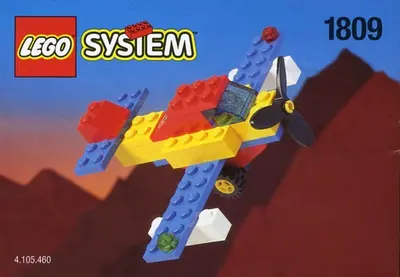 LEGO Basic 1809 Aeroplane set
