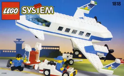 LEGO Town 1818 Aircraft and Ground Support Equipment and Vehicle. set