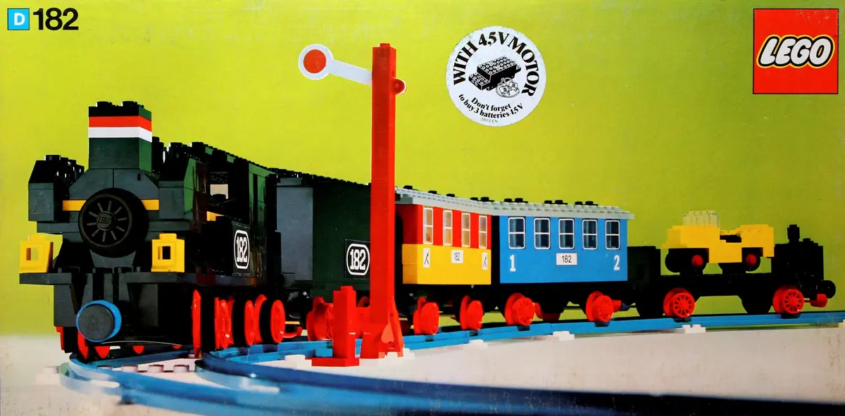 LEGO Trains 182 Train Set with Motor set