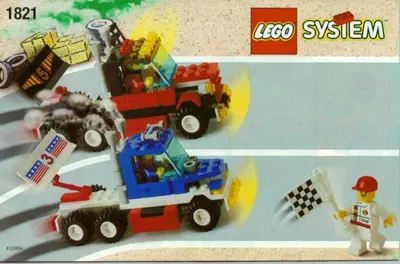 LEGO Town 1821 Rally Racers set