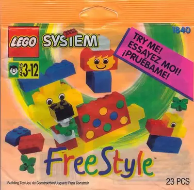LEGO Freestyle 1840 Trial Size Bag set
