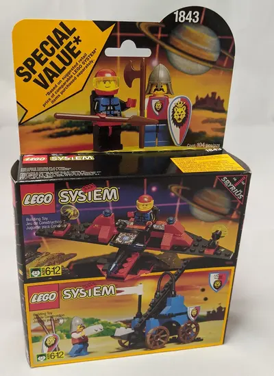 LEGO Assorted 1843 Space/Castle value pack set